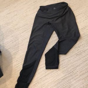Zella yoga tight dark gray with mesh